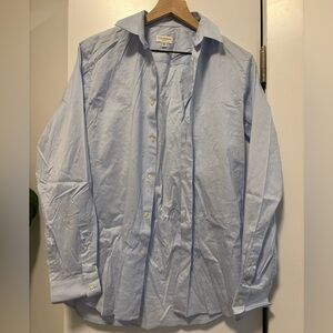 Club Monaco Light Blue Men's Slim Fit Dress Shirt